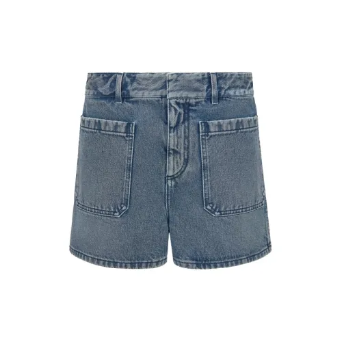 DIOR Quarterly New Products Denim Shorts Women's Blue