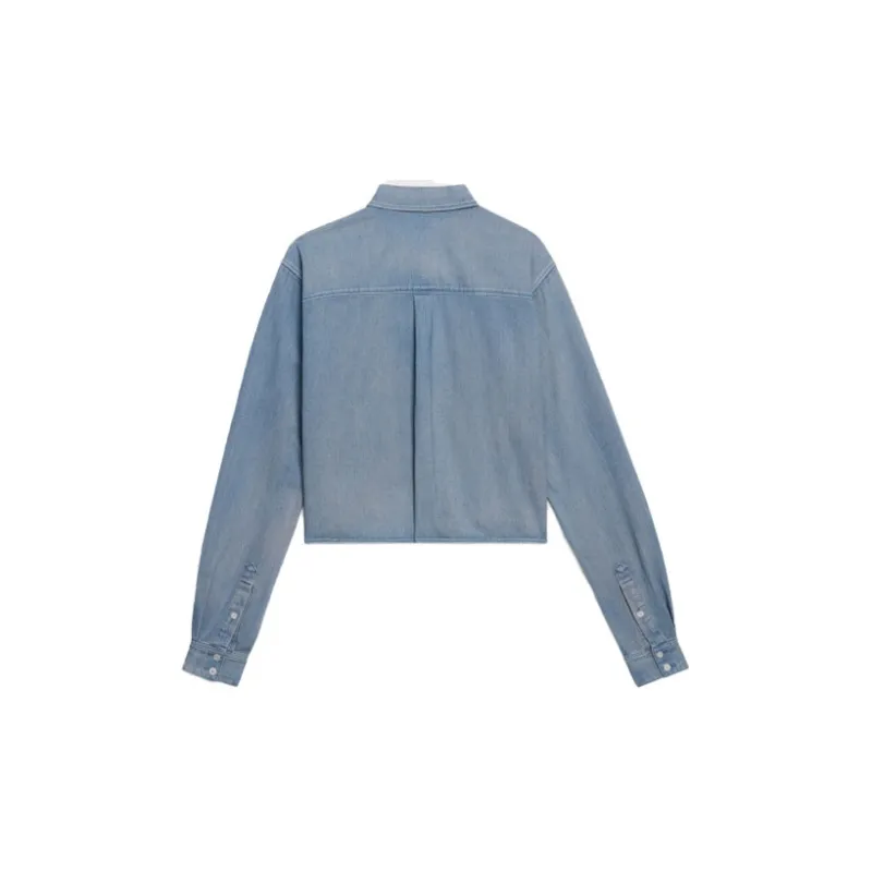 CELINE SS22 Crop Tops Women's Blue-1