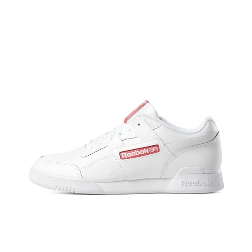 Reebok Workout Skateboard Shoes Men Low-Top Cloud White