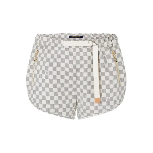 LOUIS VUITTON New Quarterly Products Of LV Casual Shorts Women's Light Gray