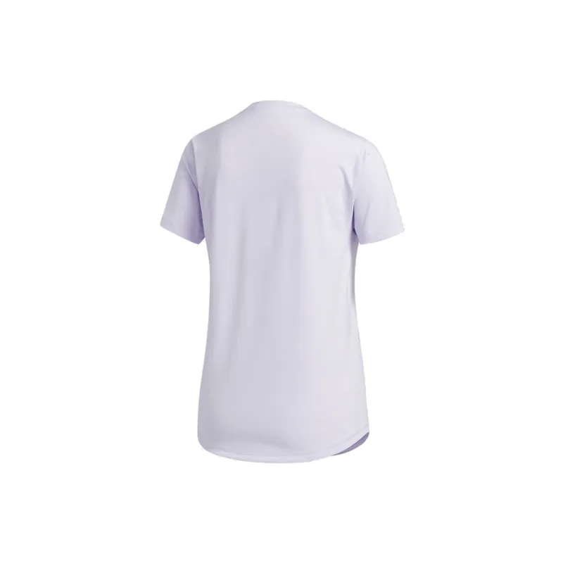Adidas T Shirt Women's Light Purple-1