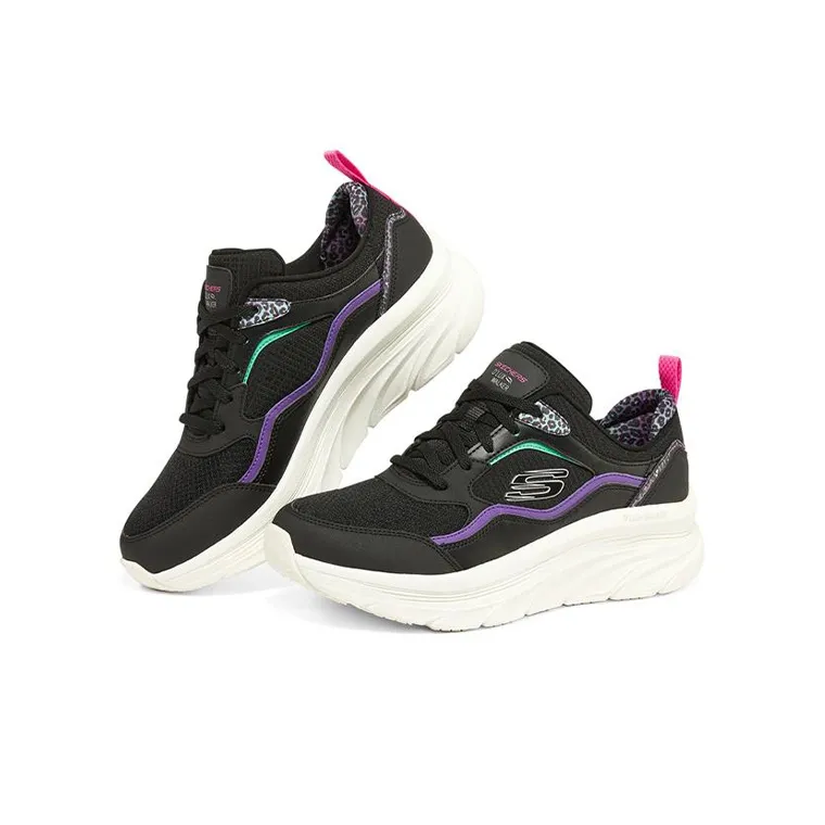 Skechers DLux Walker 'Black Multi' Women's-2