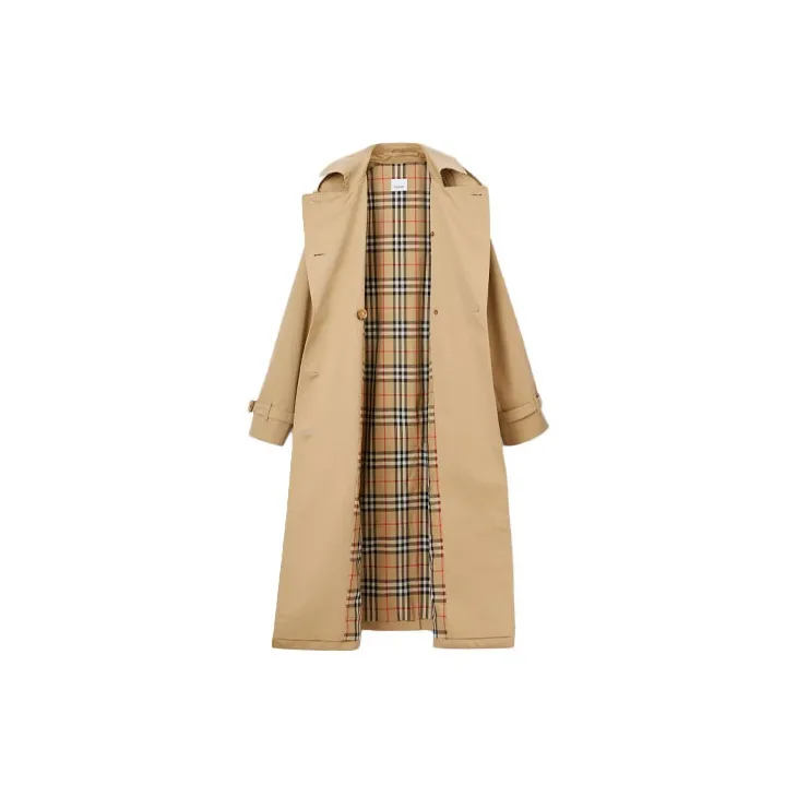 Burberry Trench Coats Women's Brown-1