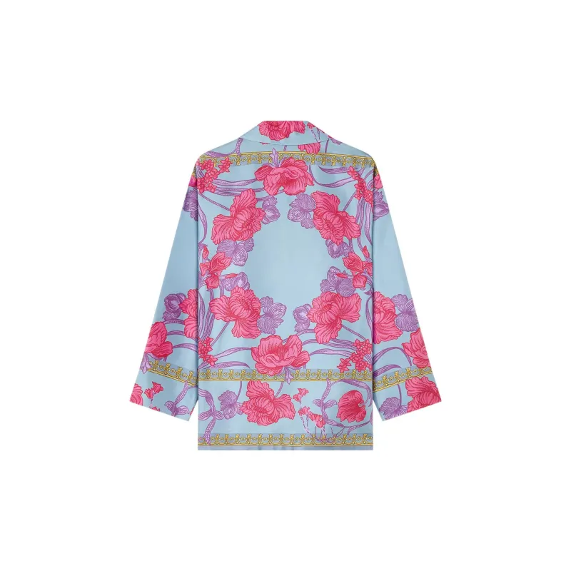 VERSACE Shirts Women's Blue-1