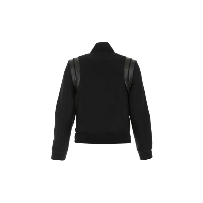 SAINT LAURENT Teddy Varsity Jacket-1