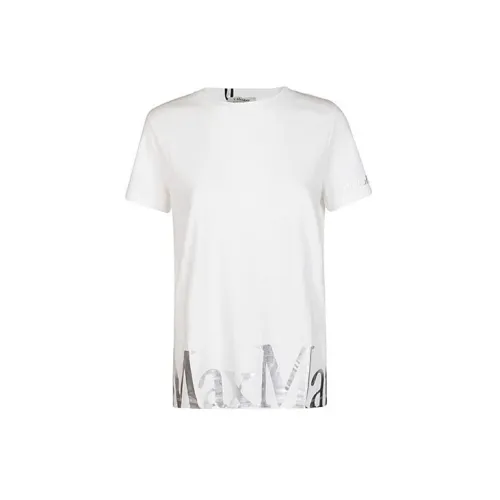 'S MAX MARA T-Shirts Women's White