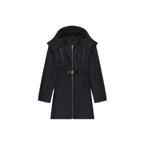 Givenchy Trench Coats Women's Black