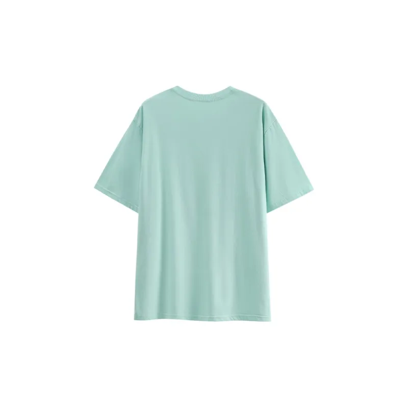 OAKAO Straight T Shirt Unisex Light Green-1