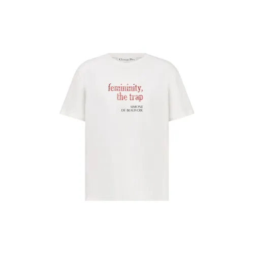 DIOR Quarterly New Products T-Shirts Women's White