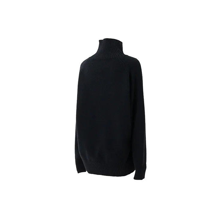 SOON FLOWER Sweater Fall Women's Black-1