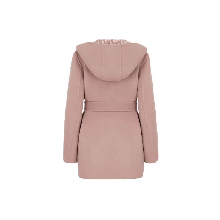 DIOR Quarterly New Products Cropped Coats Women's Pink-1