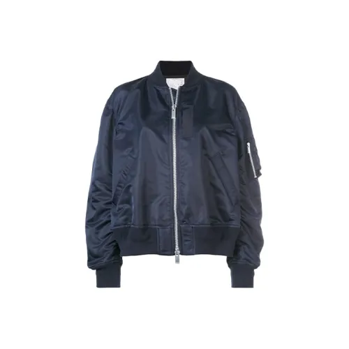 Sacai Jackets Women's Blue