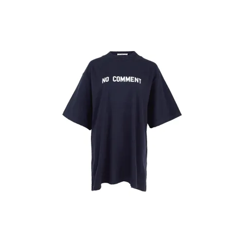 Balenciaga T-Shirts Women's Navy Blue