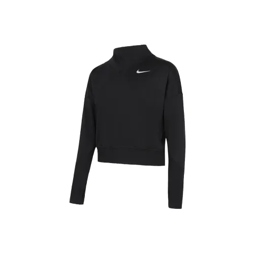Nike Drop Shoulder Sleeve T-Shirt Women's Black