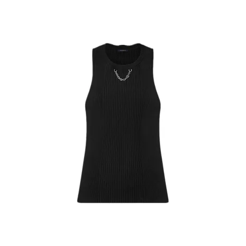 LOUIS VUITTON New Quarterly Products Of LV Camisoles Women's Black