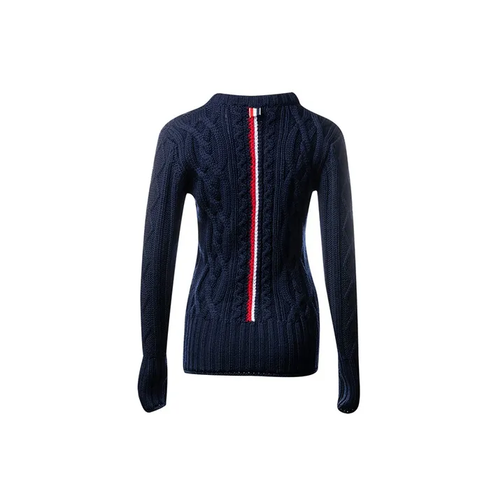 THOM BROWNE· Sweater Women's Blue-1