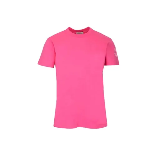 Moncler T-Shirts Women's Rose Pink