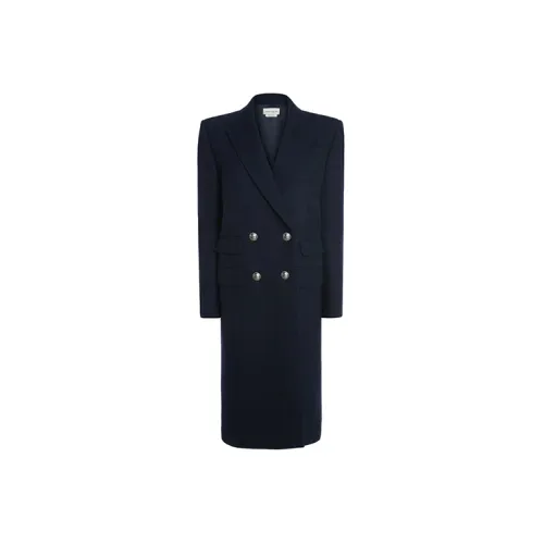 Alexander Wang Velvet Jackets Women's Navy Blue