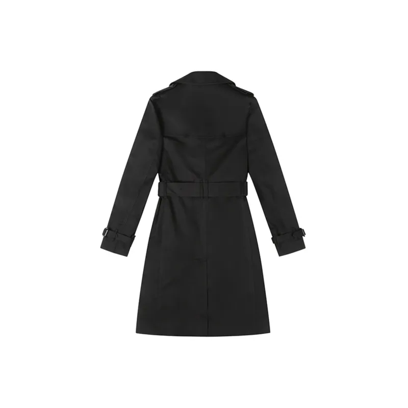 Burberry Trench Coat Women's Black-1