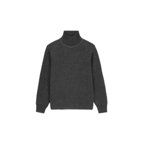 Maison Kitsune Cashmere Sweaters Women's Gray