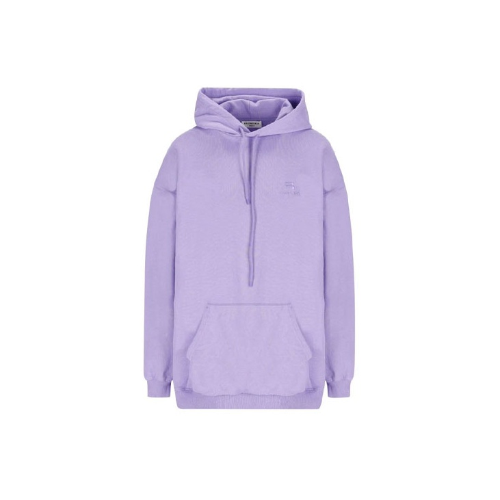 Balenciaga sweatshirt womens purple online