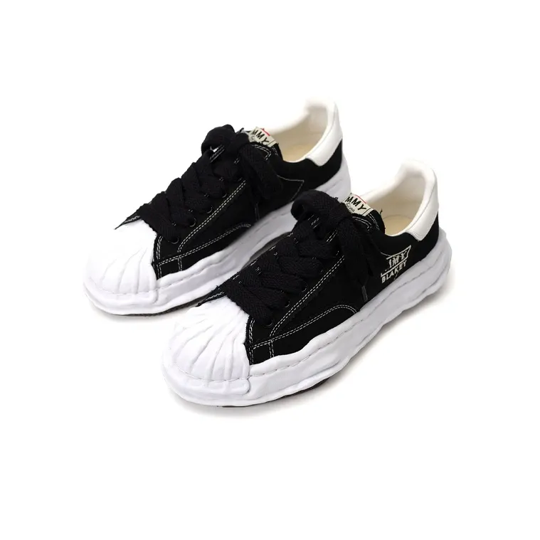 MIHARA YASUHIRO Blakey Stylish Skateboarding Shoes Unisex Black-2