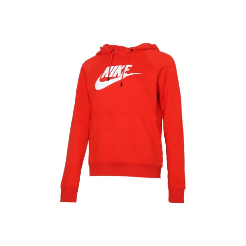 Nike Sportswear Essentials Series Sweatshirts Women's Red