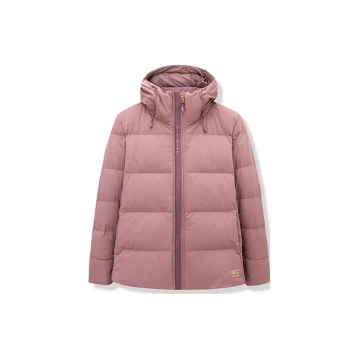 ANTA Variety Training Collection Down Jackets Women's Milkshake Red