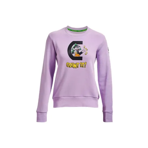 Under Armour Curry X Sesame Street Sweatshirts Women's Purple