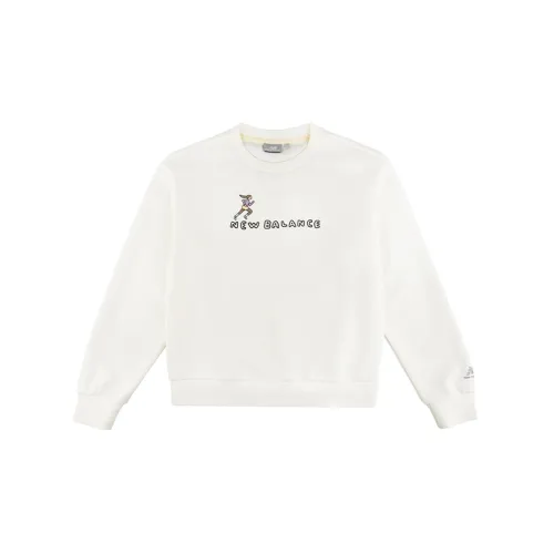 New Balance Sweatshirts Women's White