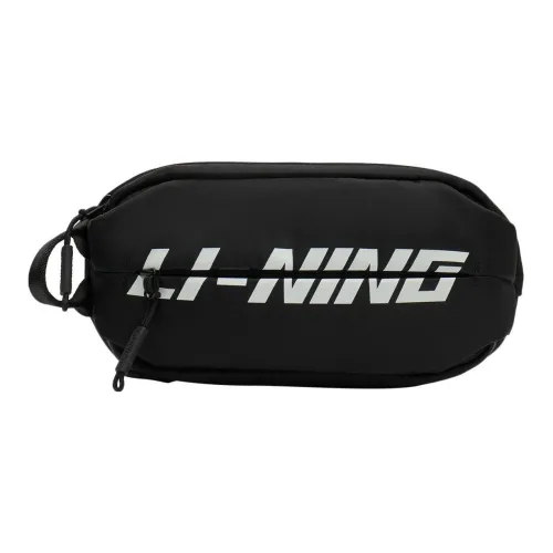 LINING Sports Life Collection Sling Bags Black