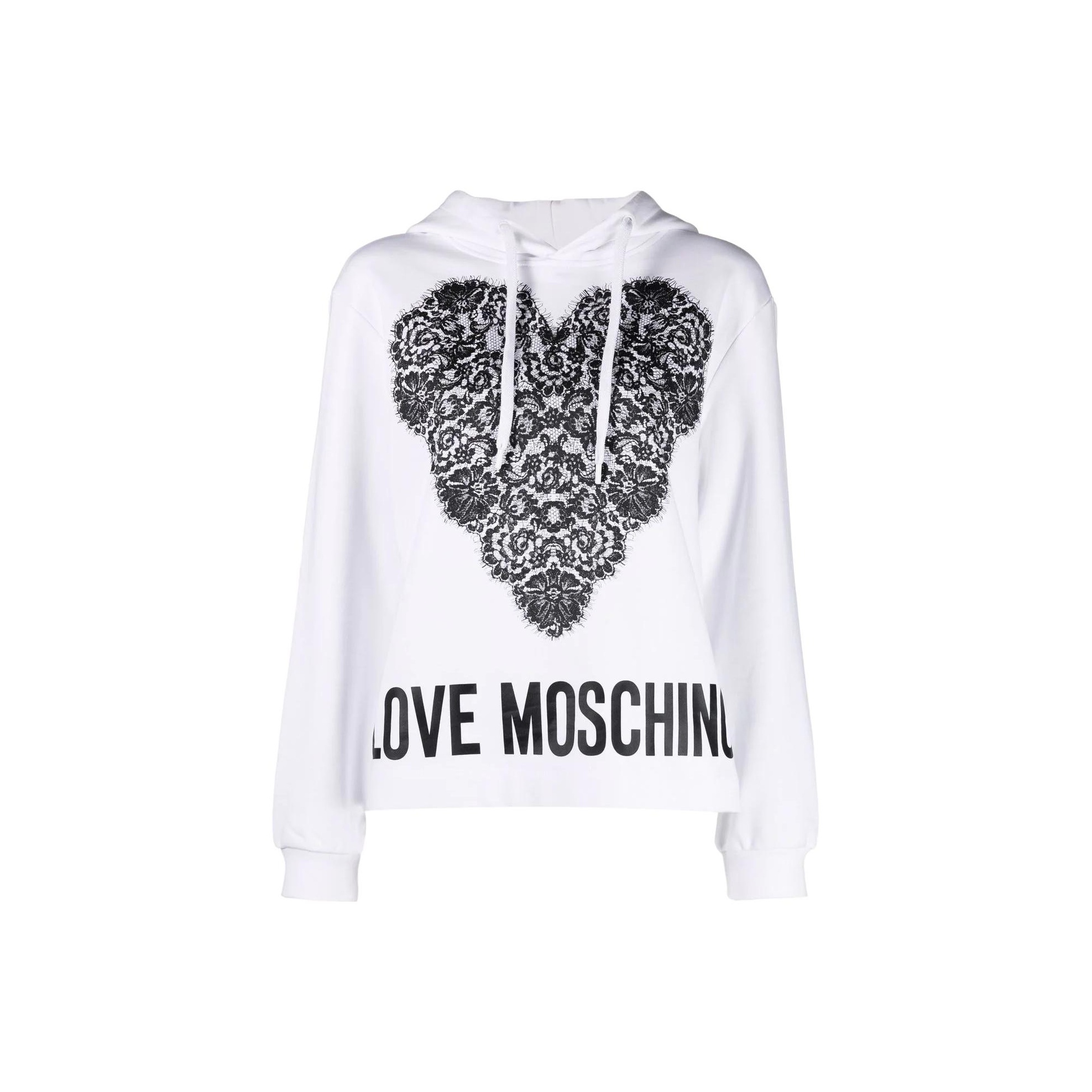 Love moschino hoodie women's best sale