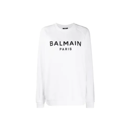 BALMAIN Sweatshirts Women's White