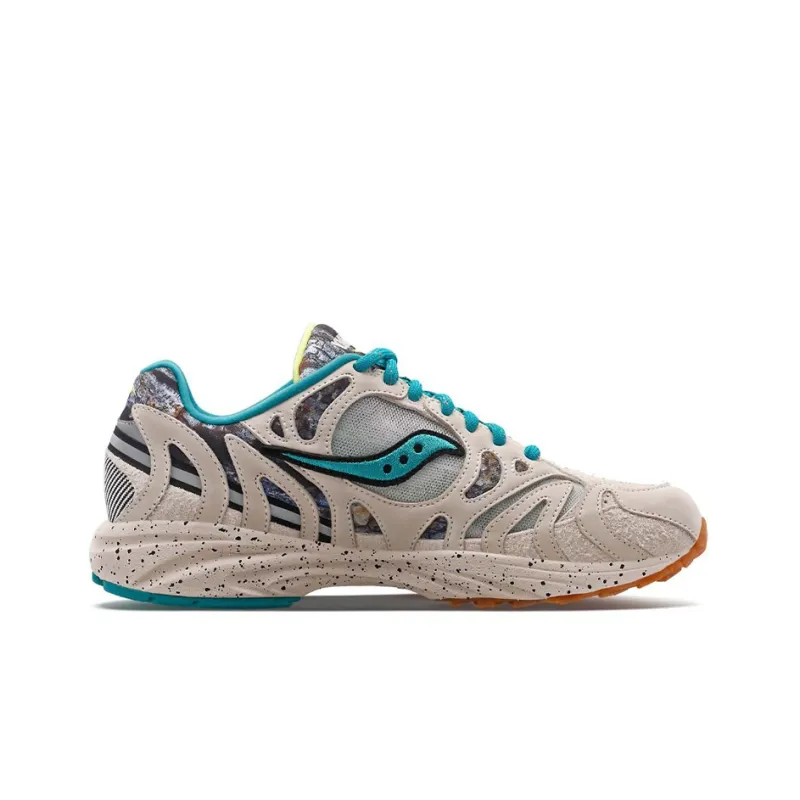 saucony Grid Azura 2000 Reflect Camo Creme Blue-1