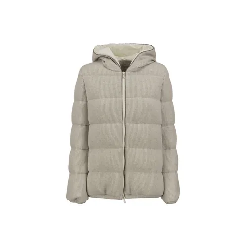 Brunello Cucinelli Down Jackets Women's Gray