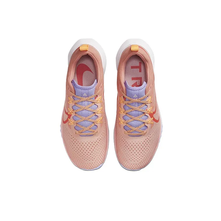 Nike React Pegasus Trail 4 'Arctic Orange Purple Pulse' Women's-3