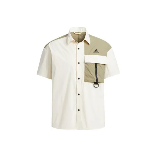 Adidas Shirts Men Beige