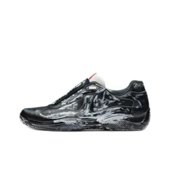 Cass x PRADA D3cay Anti Slip Wear Resistant Low Top Casual Shoes Unisex Aztec Black