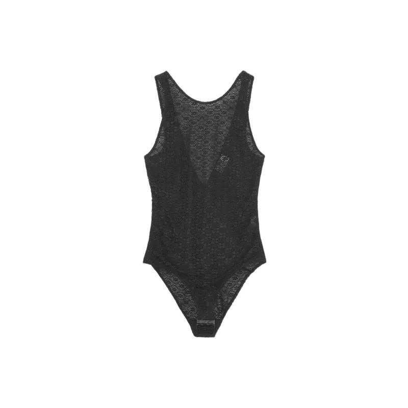 GANNI Bodysuits Women's Black-1