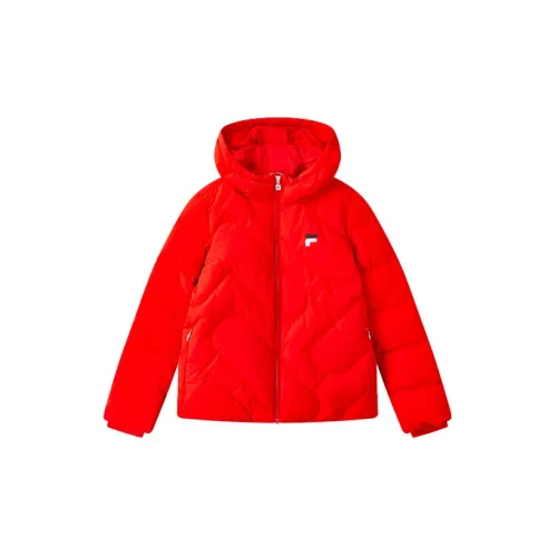 FILA Down Jackets Women's Red