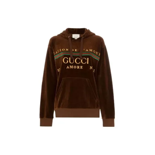 GUCCI Sweatshirts Women's Brown