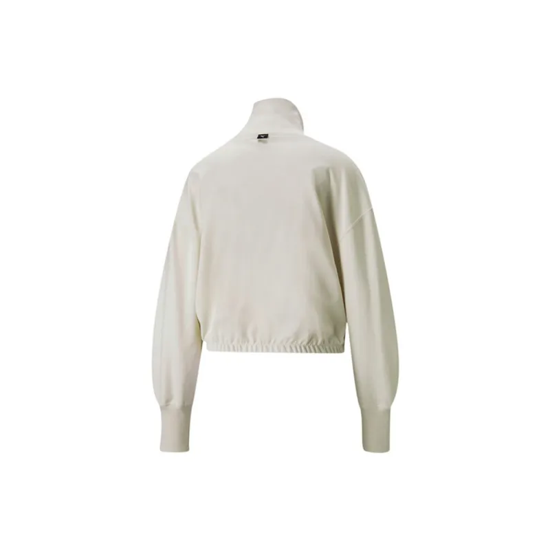 PUMA Sweatshirt Women's Ivory White-1