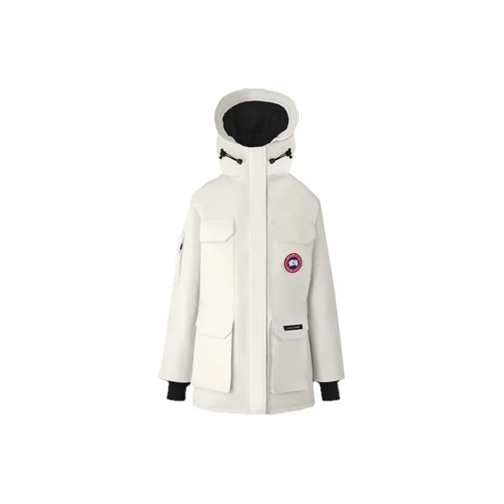 Canada Goose Women's Expedition Heritage Parka Jacket Classic Fit North Star White-2