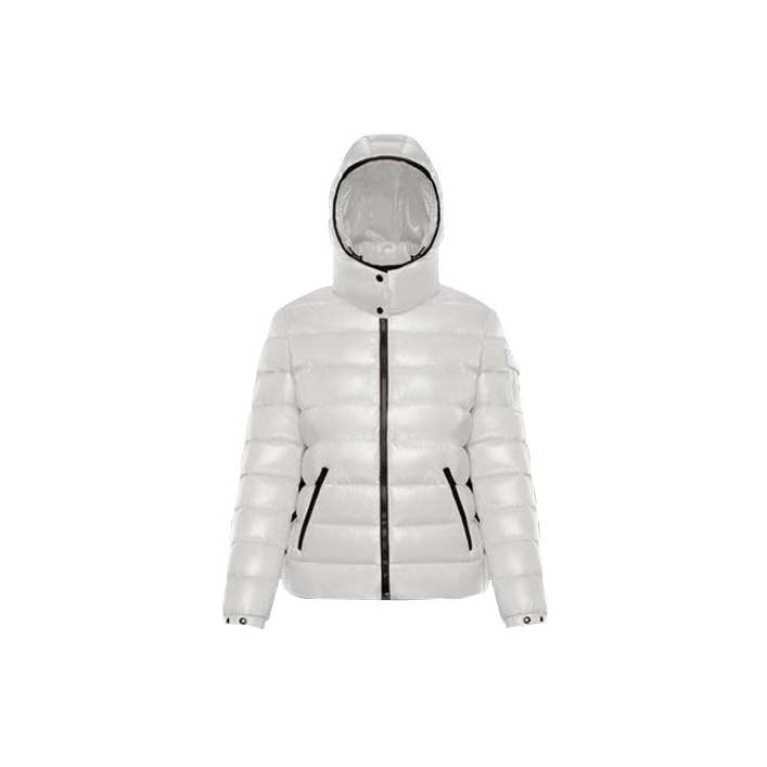 Moncler Buddy Series Down Jackets Women s White