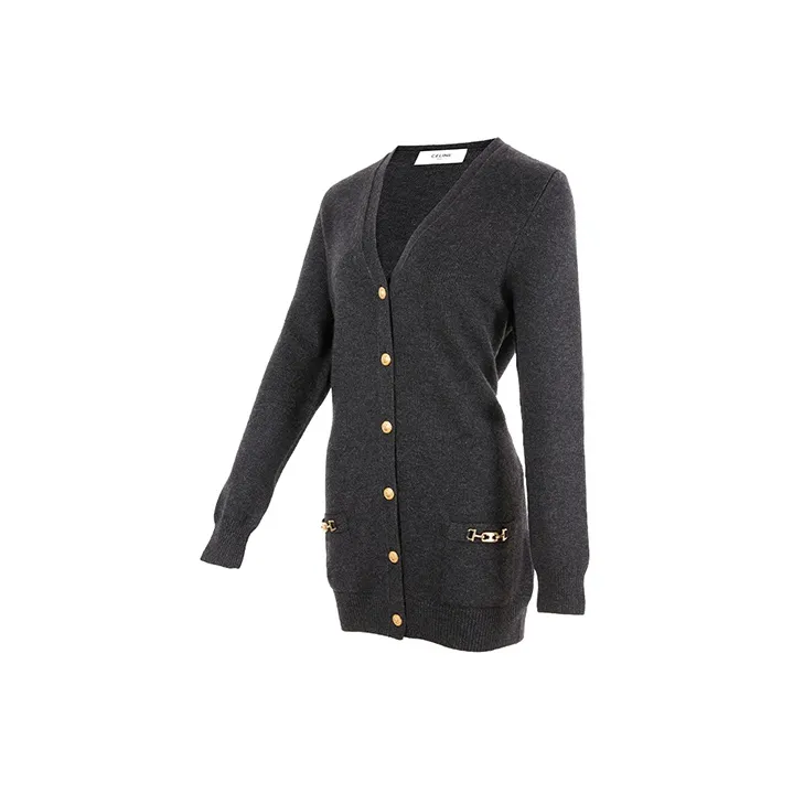 CELINE Loose Fit Knitwear Women's Black-2