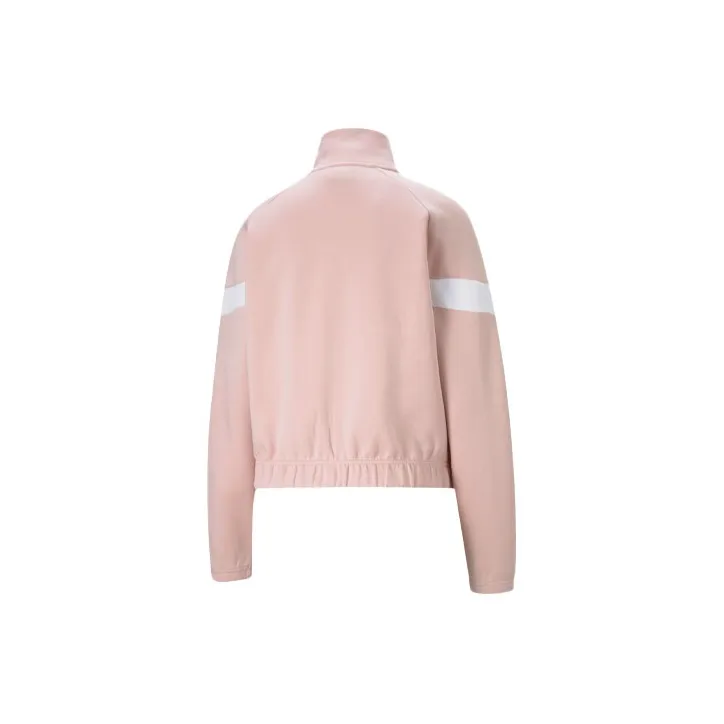 PUMA Vintage Stand Collar Versatile Jacket Women's Pink-1