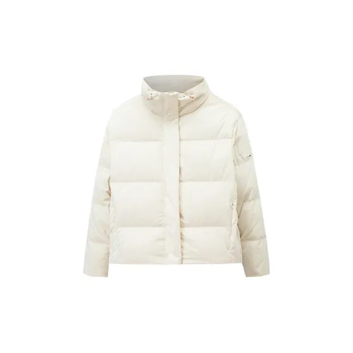 ANTA Variety Training Collection Down Jackets Women's Corn White