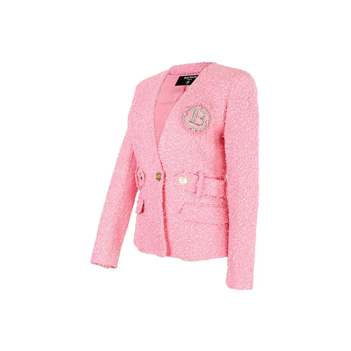 BALMAIN Jackets Women's Pink-2