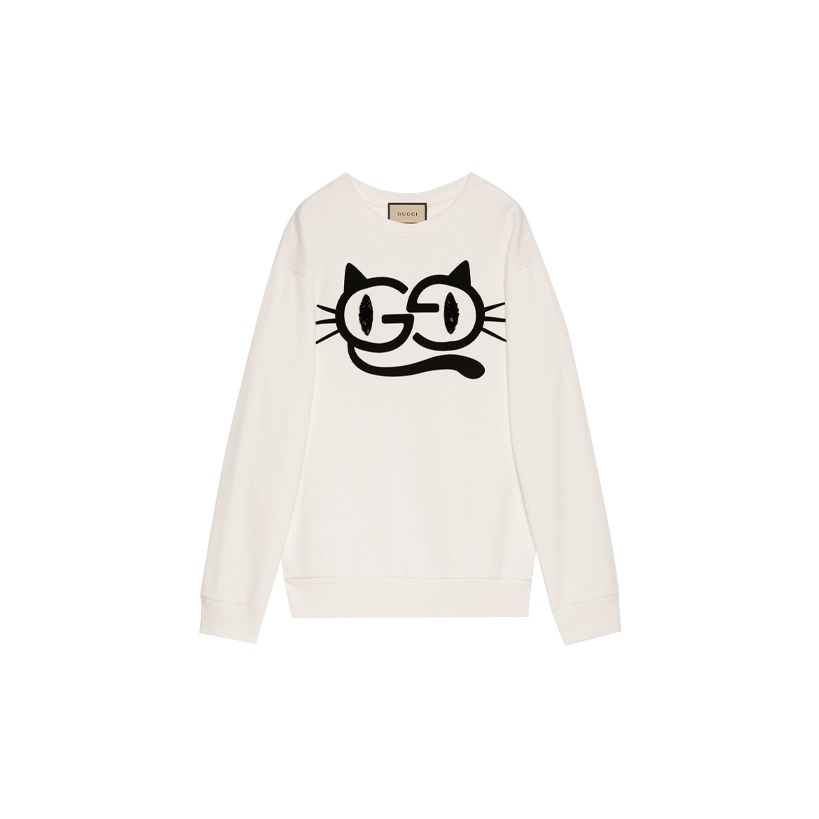 Gucci sweatshirt cat on sale