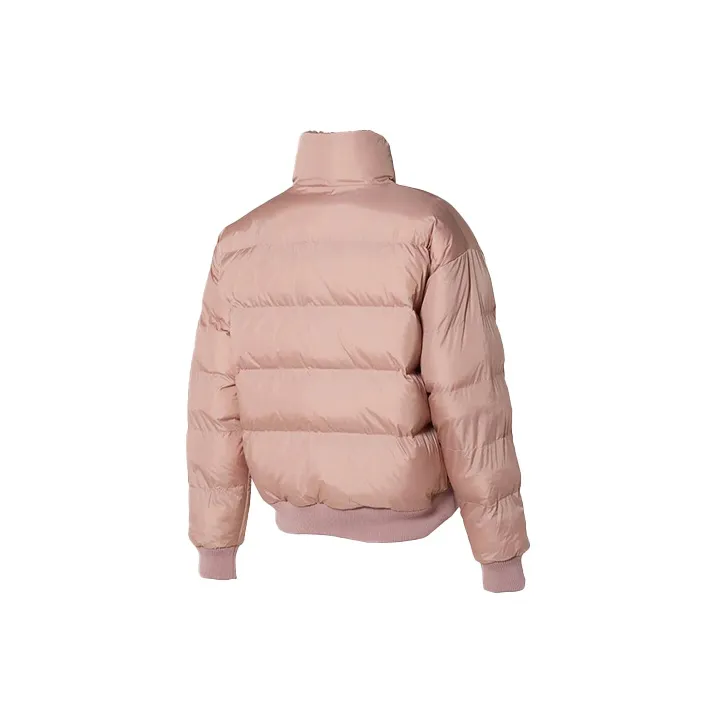 PUMA DEVA Velvet Jackets Women's Brown Pink-3
